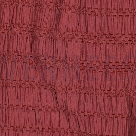 CHENILLE JACQUARD ROUGE #7