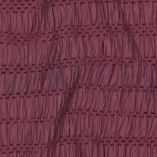 CHENILLE JACQUARD BORDEAUXROT #7