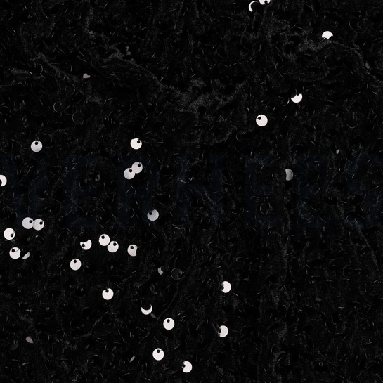 PAILLETTEN SAMT SCHWARZ #7