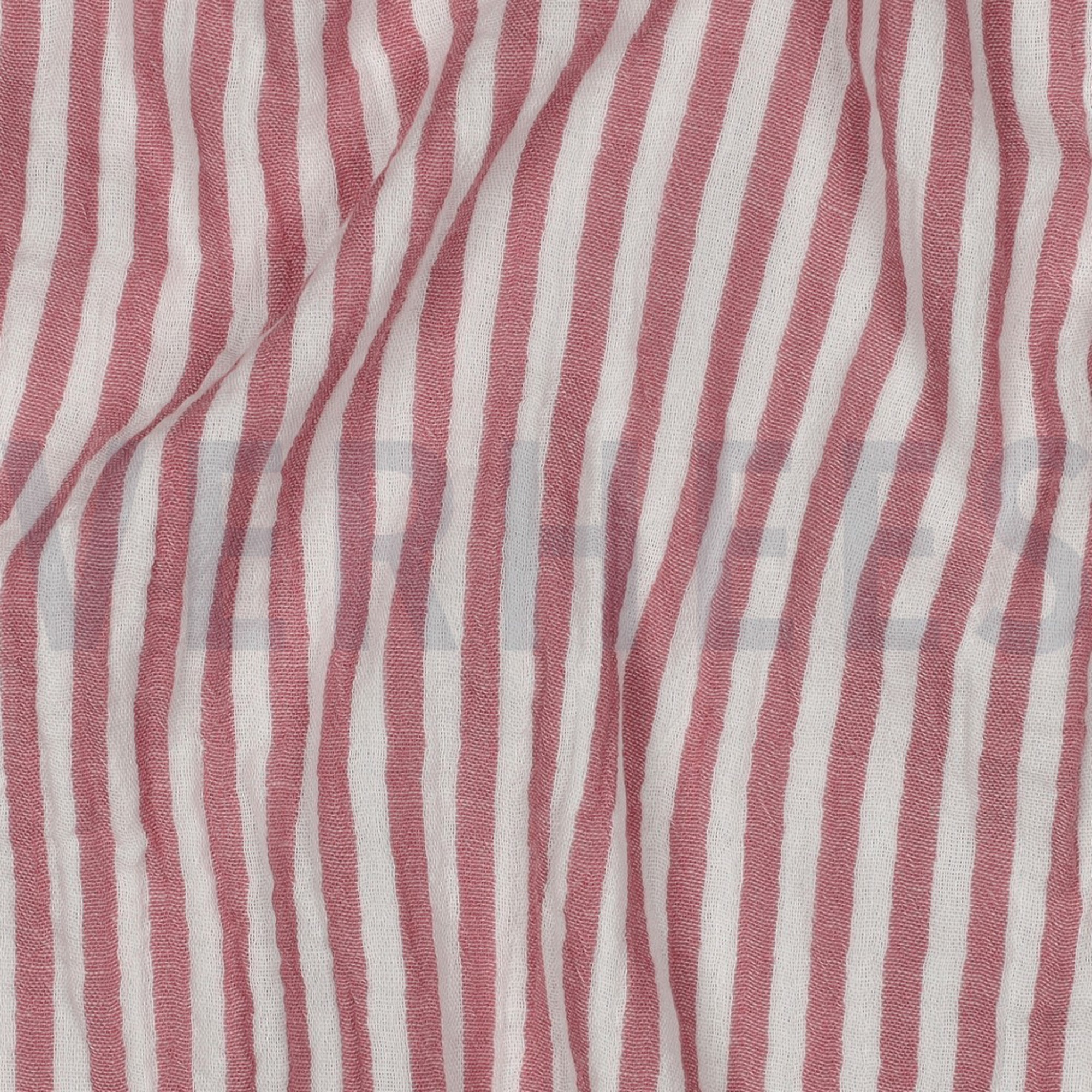 MUSSELIN GARNGEFÄRBT STREIFEN ROSÉ (high resolution) #2