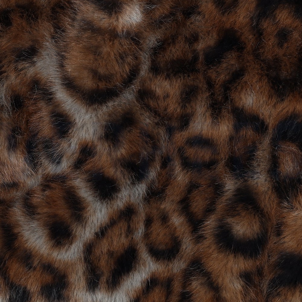 FAUSSE FOURRURE PEAU D’ANIMAL BRUN #7
