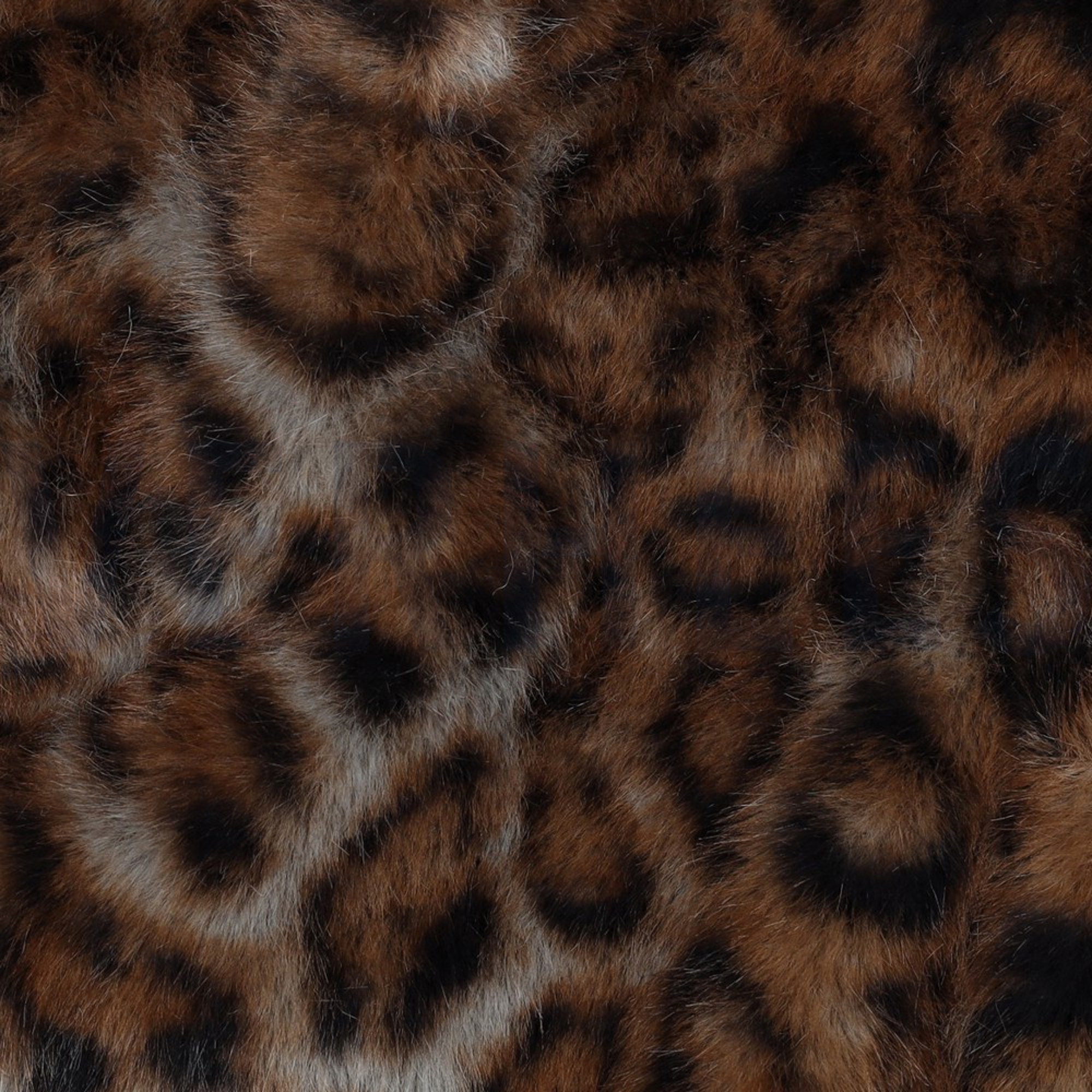 FAUX FUR ANIMAL SKIN BROWN (high resolution) #2