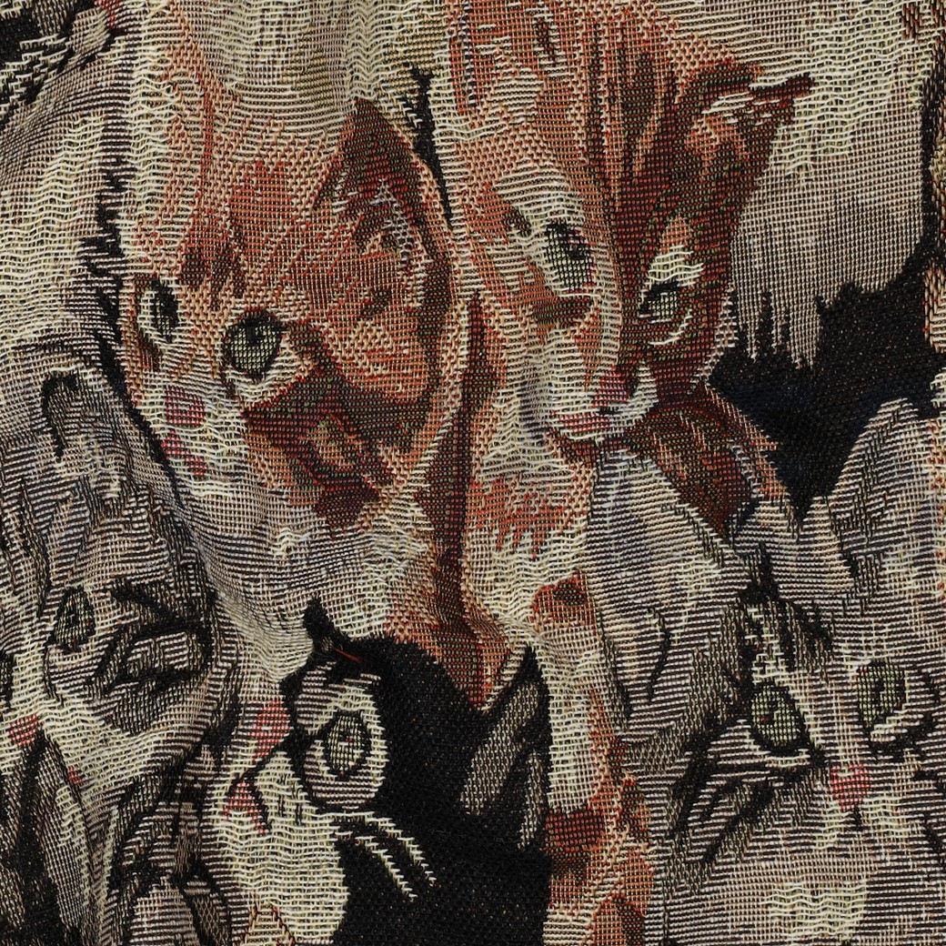 GOBELIN CATS BROWN #7