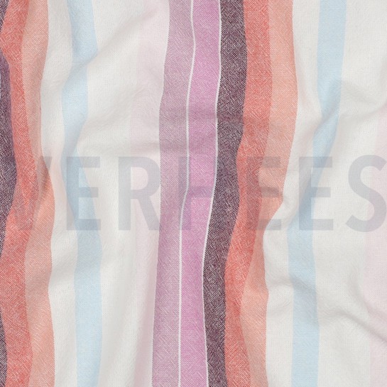 KATOEN GARENGEVERFD STREPEN MULTI #7