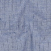 BAUMWOLLE GARNGEFÄRBT STREIFEN LUREX BLAU (thumbnail) #2