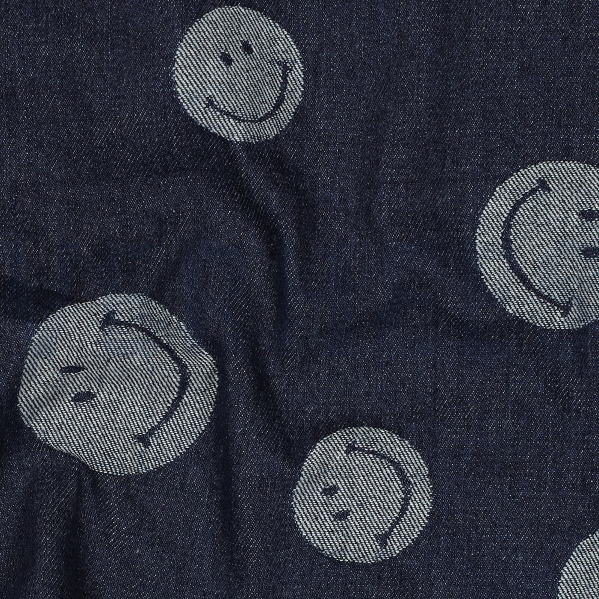 DENIM JACQUARD SMILEYS INDIGO (high resolution) #2