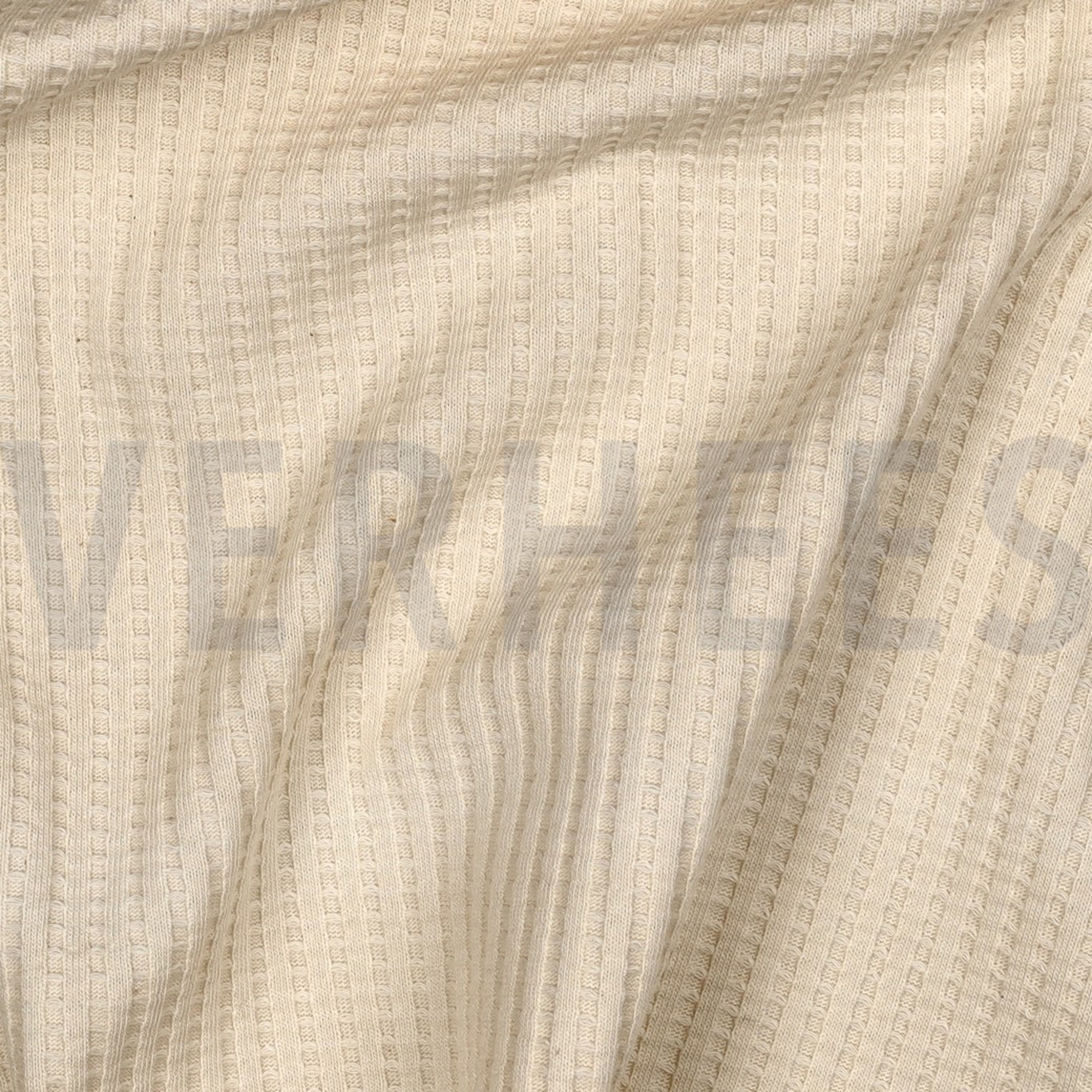 COTON MAILLÉ GAUFRÉ GOTS NATUREL (high resolution) #2