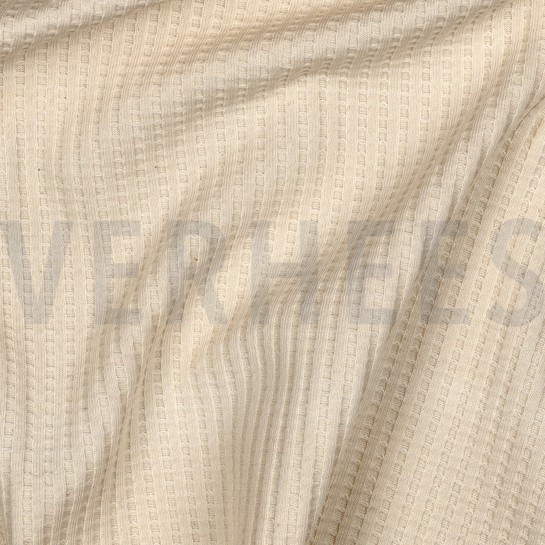 COTON MAILLÉ GAUFRÉ GOTS NATUREL #7