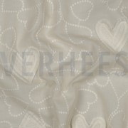 COTON VOILE COEURS ÉCRU (thumbnail) #2