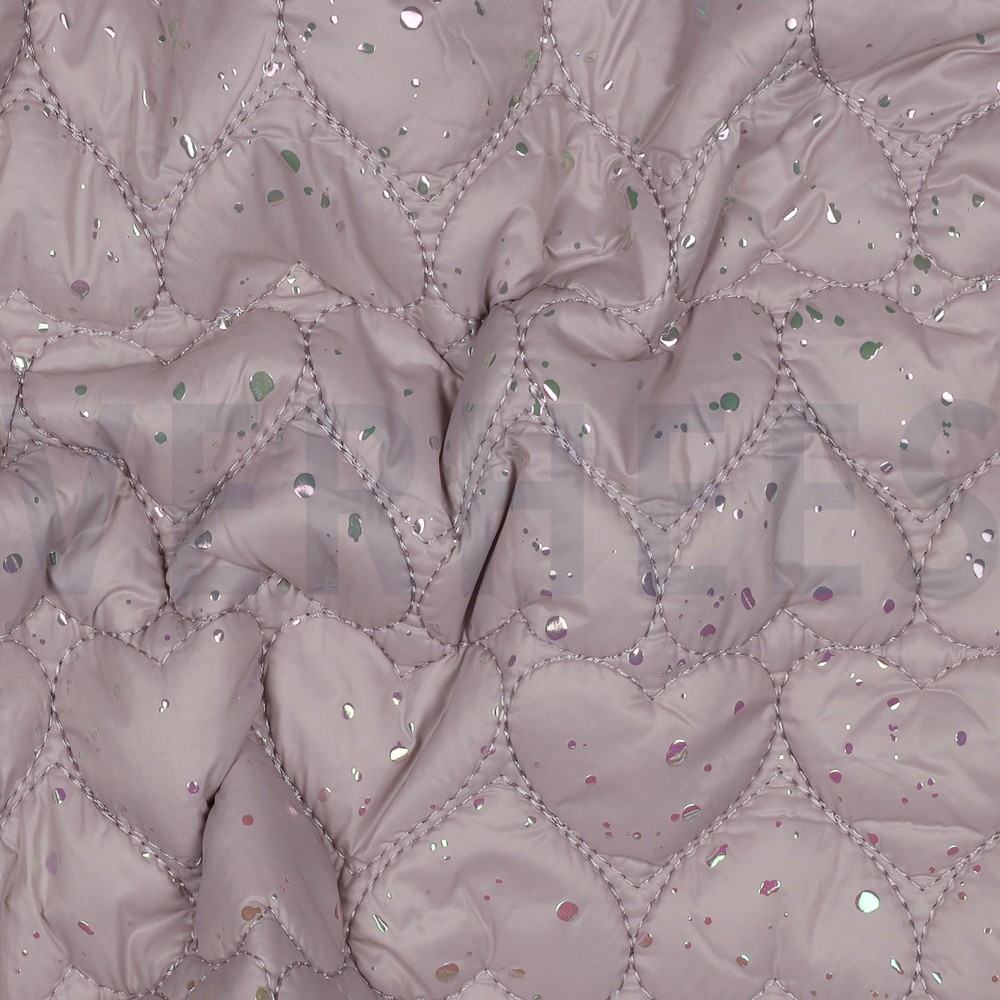 STEPPED FOIL HEARTS DARK POWDER #7