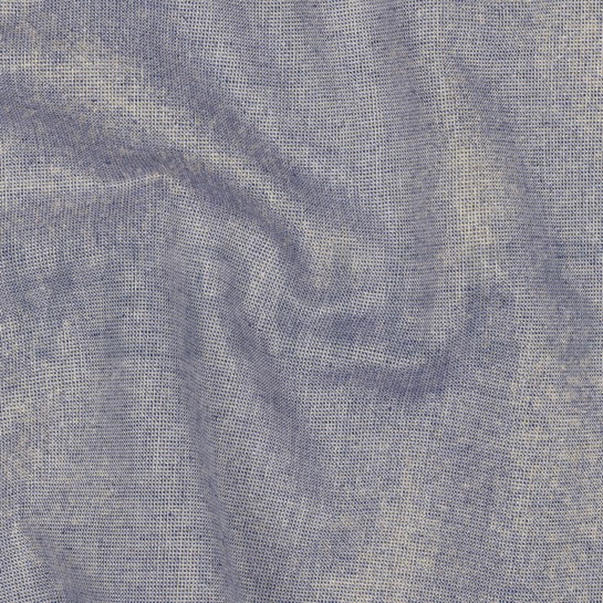 COTTON LINEN LUREX BLUE #7