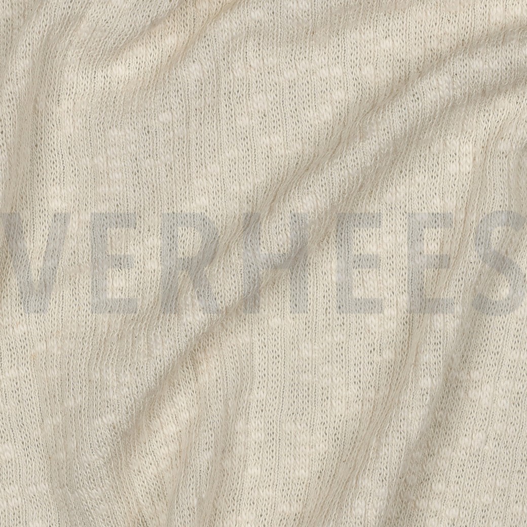 COTTON KNITTED CABLE NATURAL #7