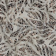 LEINEN VISKOSE FOLIE BLÄTTER BRONZE (thumbnail) #2