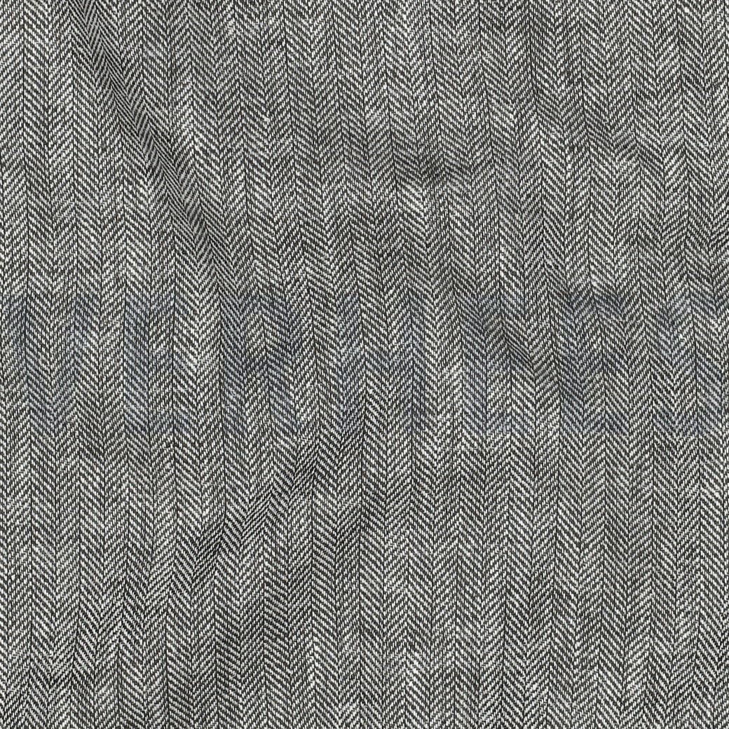 LIN COTON CHEVRON VERT ARMÉE #7