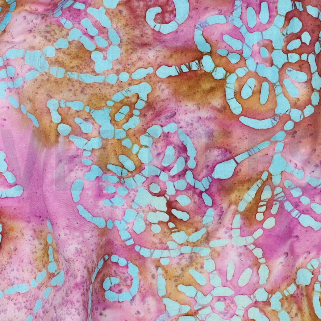 HANDCRAFTED BATIK COTTON PINK #7