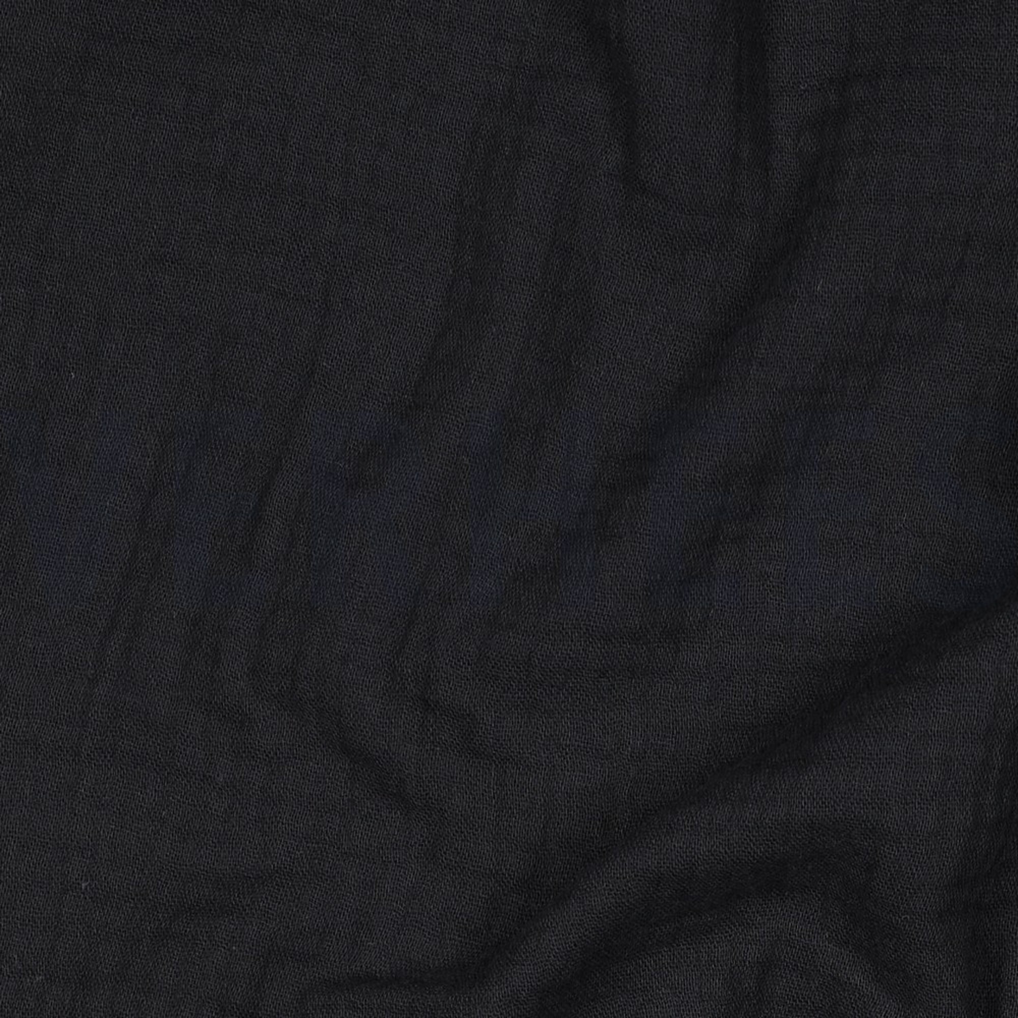 DOUBLE GAUZE GOTS ZWART (high resolution) #2