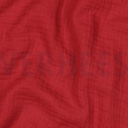 DOUBLE GAUZE GOTS BORDEAUXROOD (thumbnail) #2