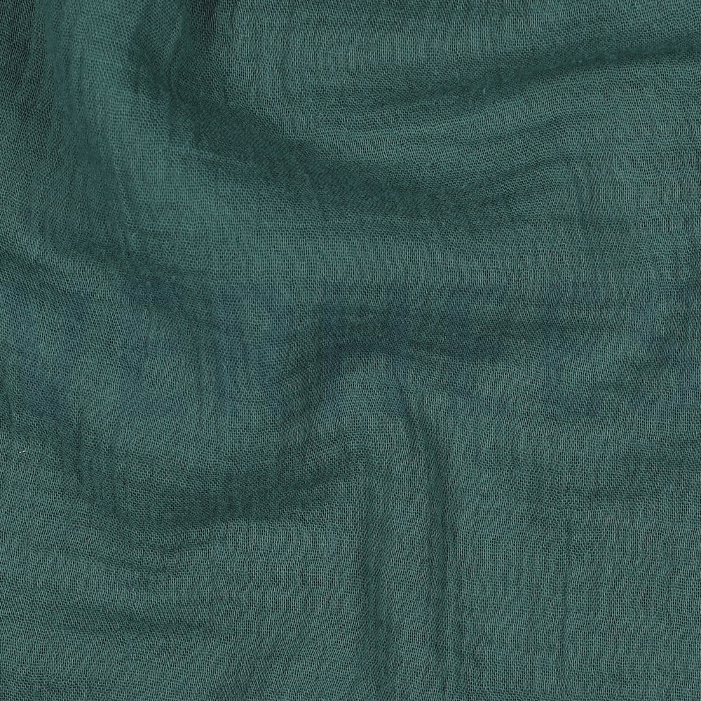 DOUBLE GAZE DE COTON GOTS VERT ANCIEN #7