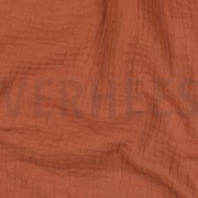DOUBLE GAUZE GOTS COGNAC (thumbnail) #2