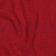 DOUBLE GAUZE GOTS WIJNROOD (thumbnail) #2