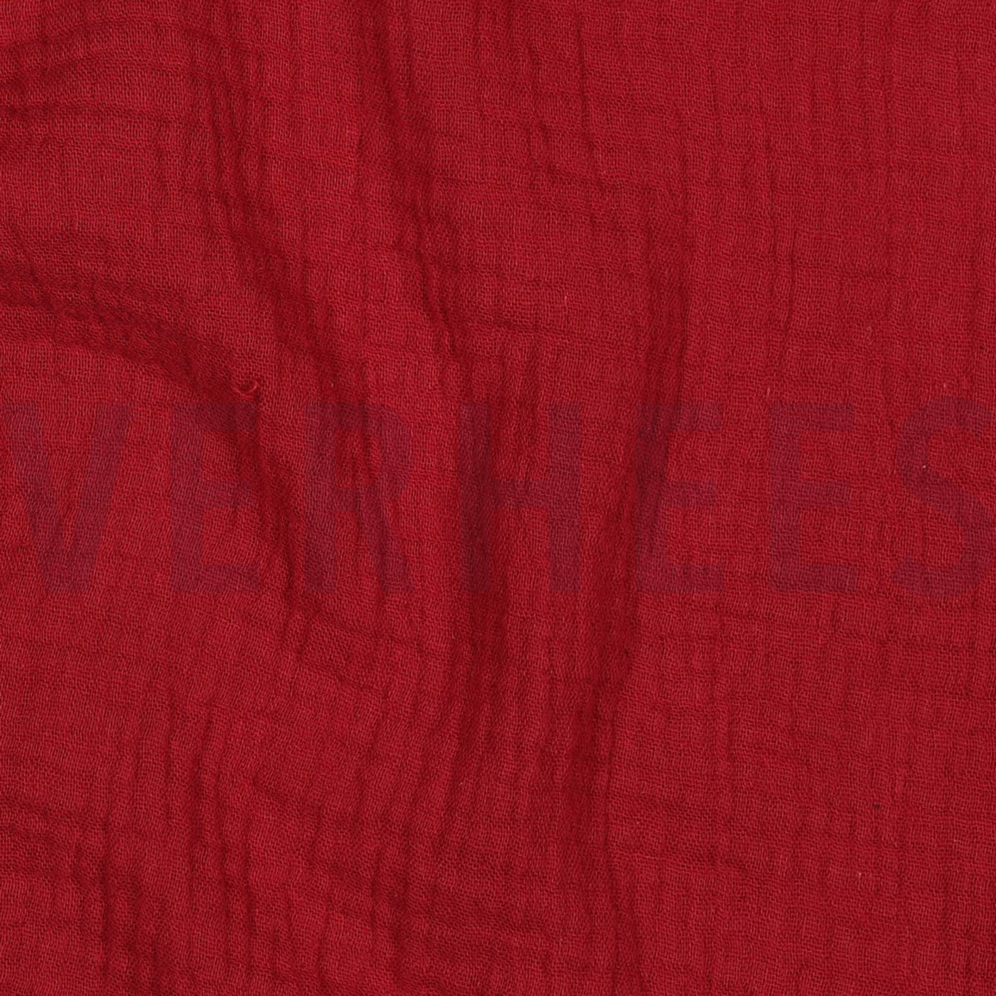 DOUBLE GAUZE GOTS WIJNROOD (high resolution) #2