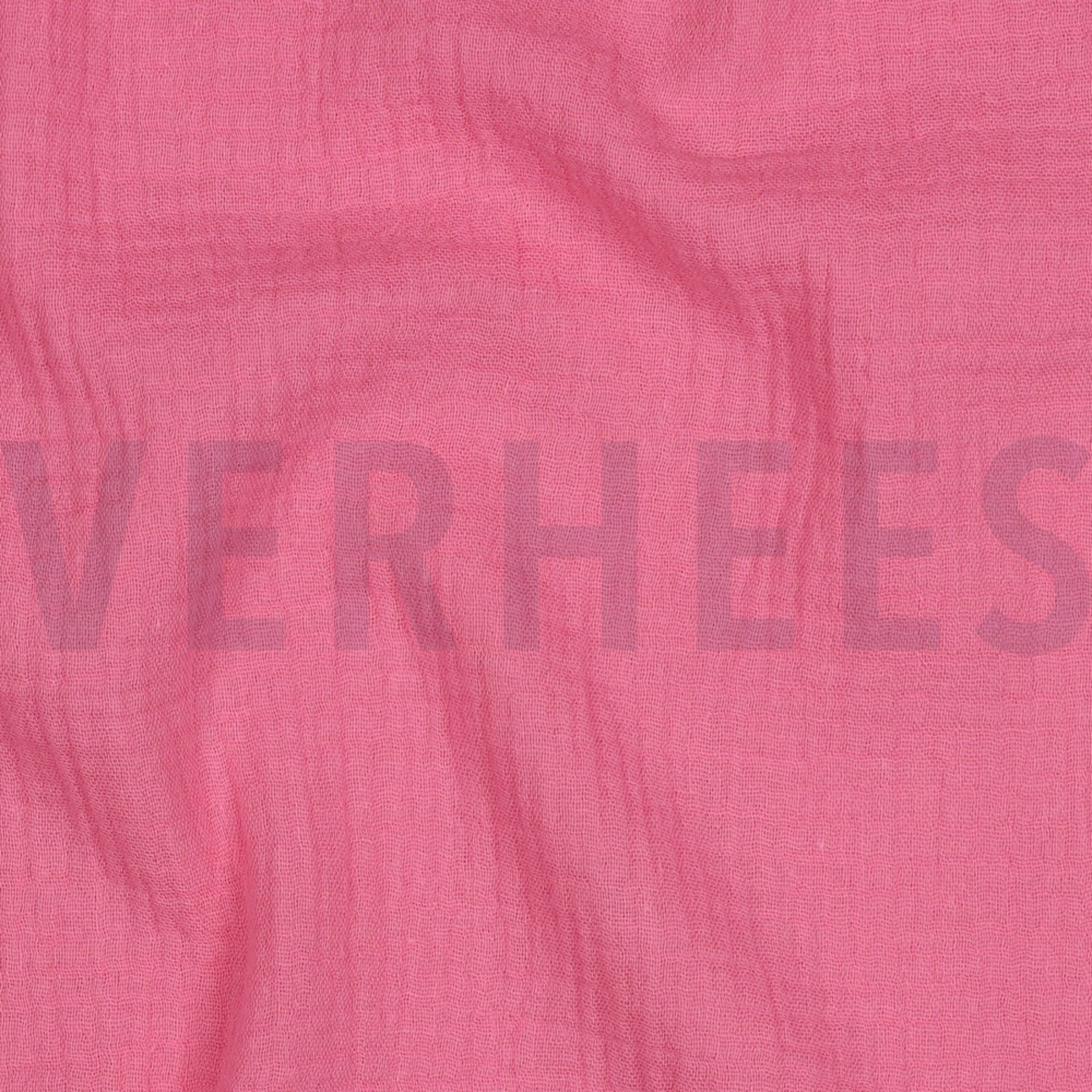 DOUBLE GAZE DE COTON GOTS ROSE (high resolution) #2