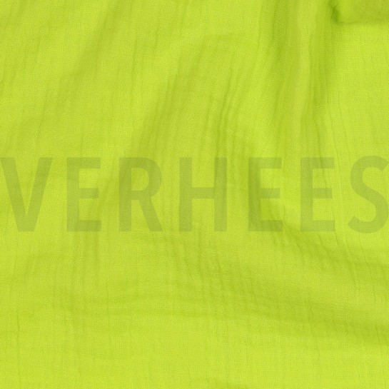 DOUBLE GAUZE GOTS YELLOW NEON #7