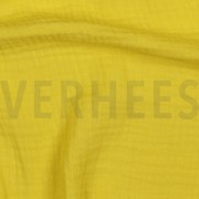 DOUBLE GAZE DE COTON GOTS JAUNE BANANE (thumbnail) #2