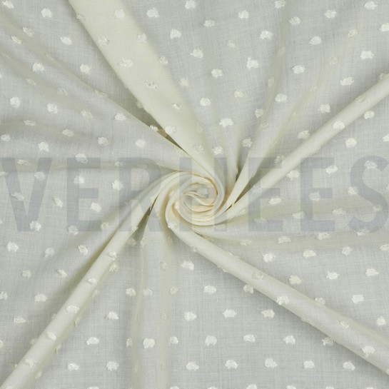 VISCOSE DOBBY ECRU #7