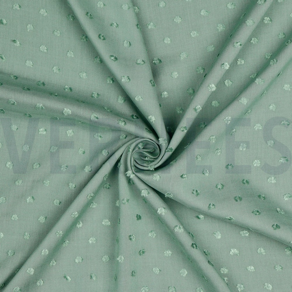 VISCOSE DOBBY VERT NIL #7