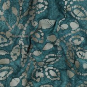 HANDCRAFTED BATIK COTTON DARK PETROL (thumbnail) #2