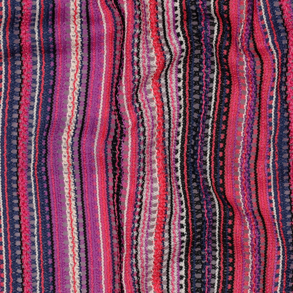 TISSU CROCHETÉ FUCHSIA #7