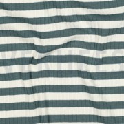 RIB YARN DYED STRIPES PETROL (thumbnail) #2