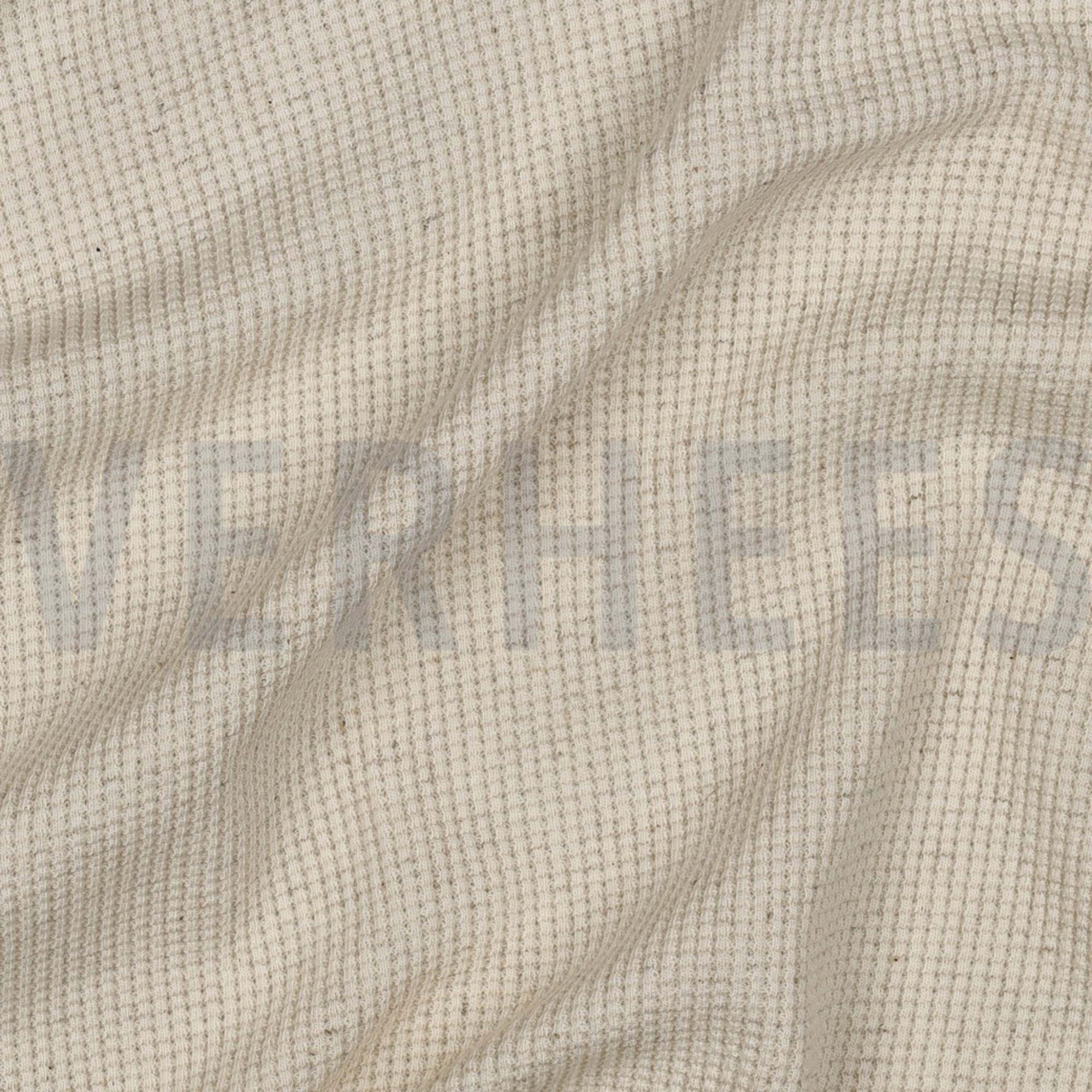 WAFELJERSEY LINNEN NATUREL (high resolution) #2