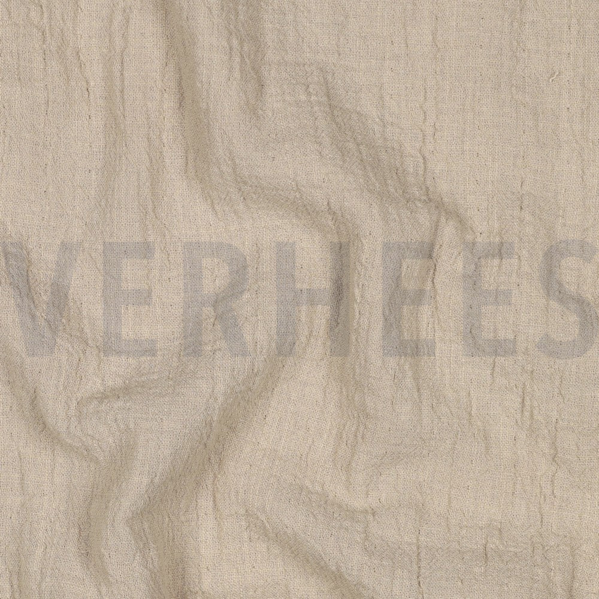DOUBLE GAUZE SLUB SAND (high resolution) #2