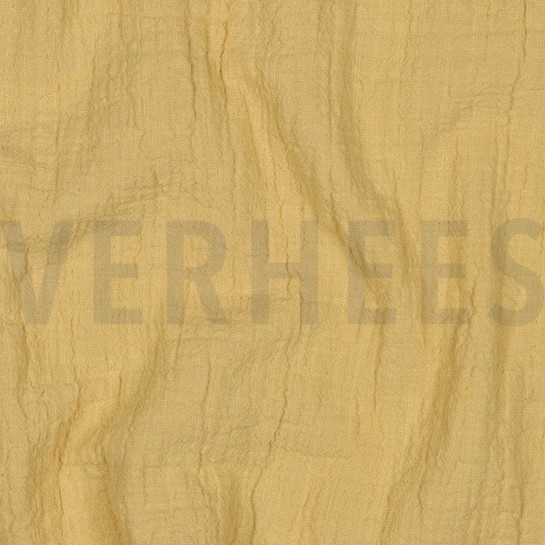 DOUBLE GAZE DE COTON SLUB JAUNE #7