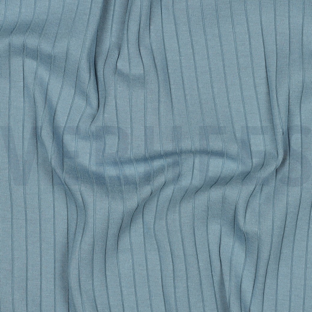 RIB JERSEY GROOT JEANSBLAUW #7