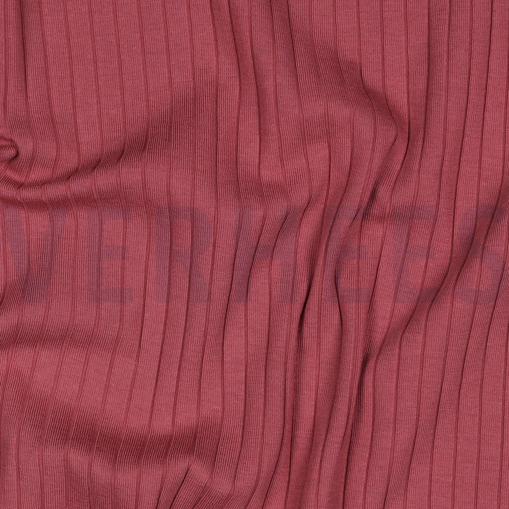 RIB JERSEY BIG DARK BLUSH #7