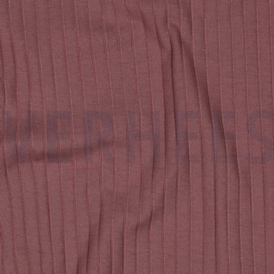RIB JERSEY GROOT MAUVE #7