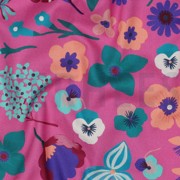 KATOENEN POPLIN DIGITAAL WEIDEBLOEM NERIDA HANSEN ROZE (thumbnail) #2