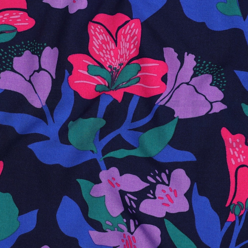 LENZING™ ECOVERO™ AMIRA FLORAL NERIDA HANSEN NAVY #7