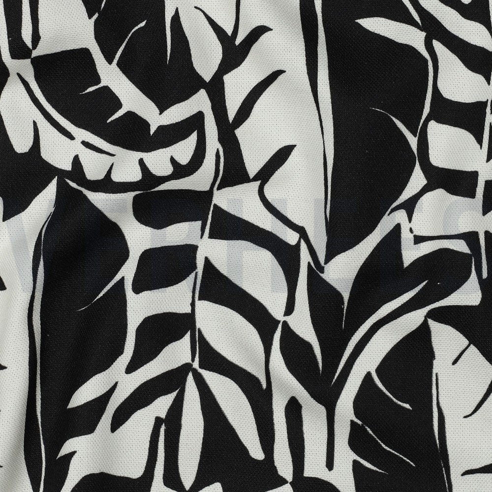 CANVAS ABSTRACT ZWART & WIT #7