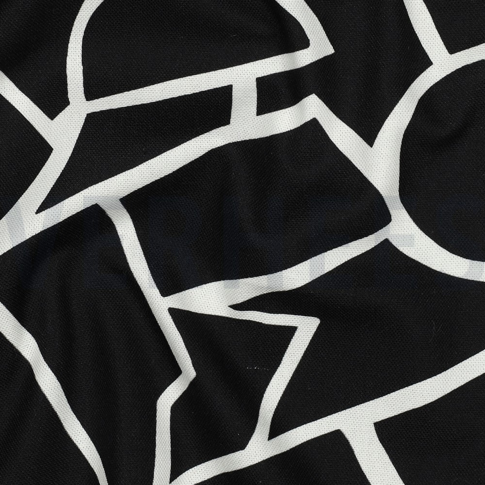 CANVAS ABSTRACT ZWART & WIT #7