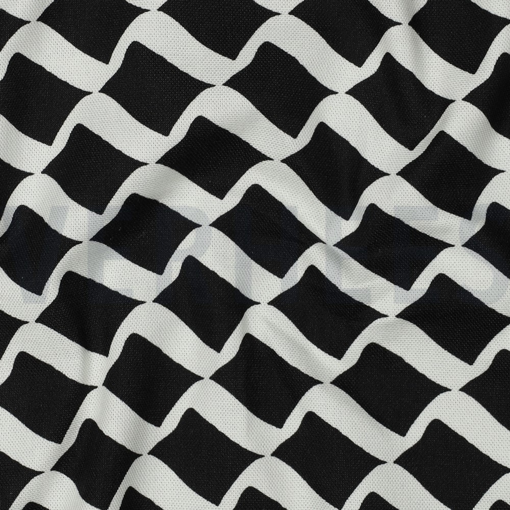 CANVAS ABSTRACT BLACK & WHITE #7