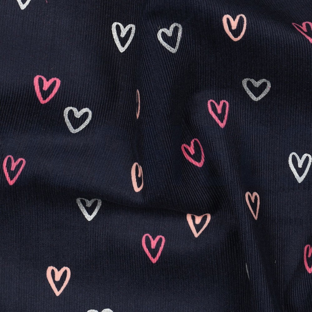 CORDUROY BABYRIB FOLIE HARTEN MARINEBLAUW #7