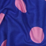 FLANELL PUNKTE KOBALTBLAU (thumbnail) #2