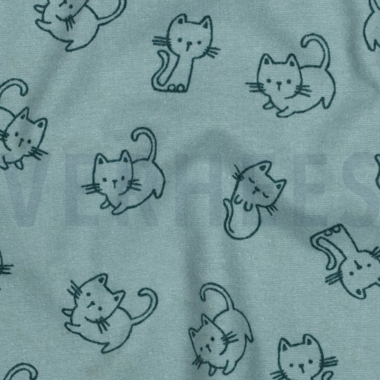 FLANELL KATZEN MINZE #7