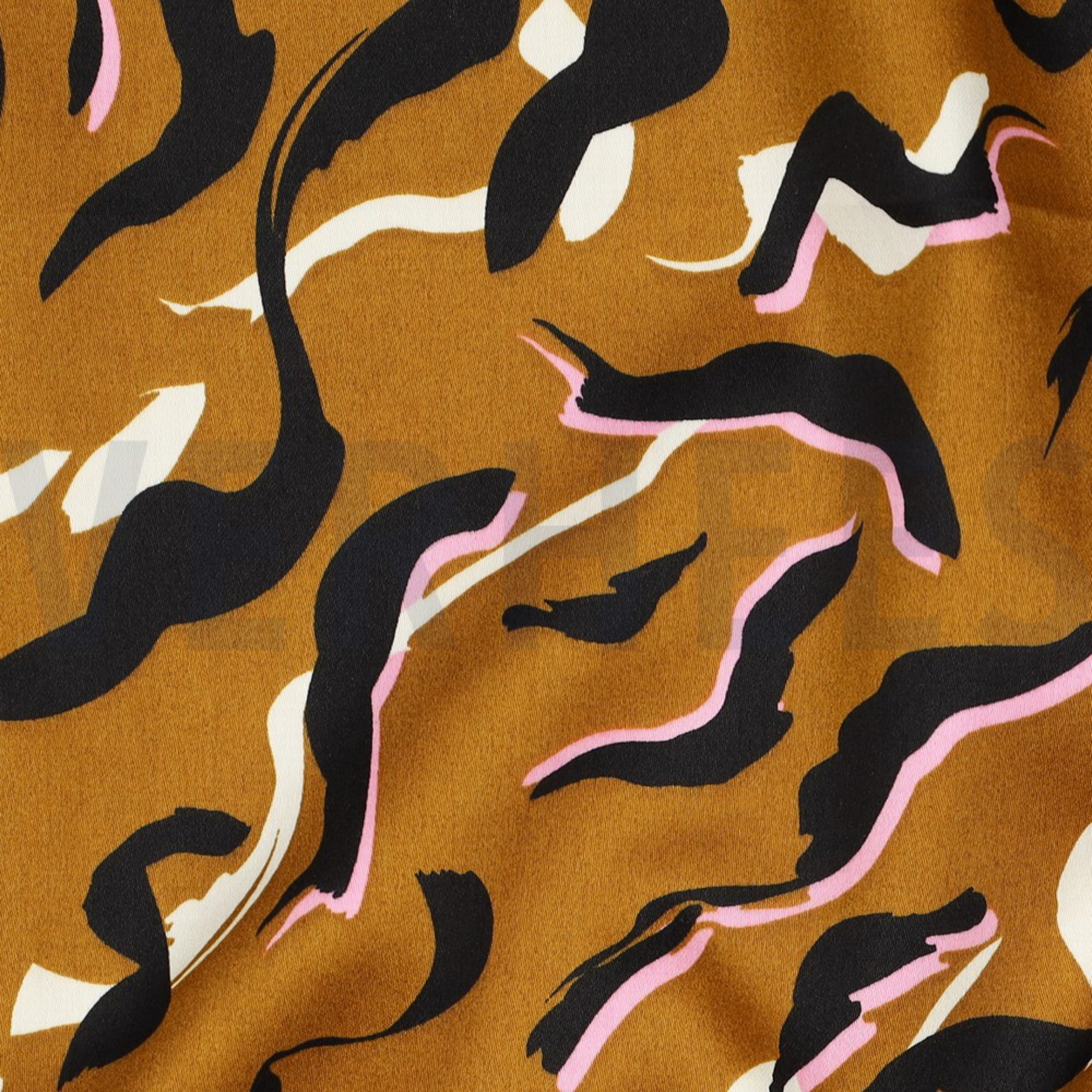 COTTON SATIN ANIMAL SKIN CAMEL (high resolution) #2