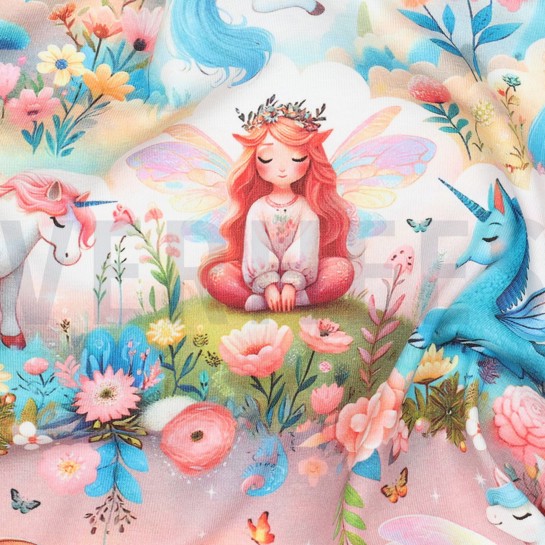 JERSEY DIGITAL EINHÖRNER BLAU #7