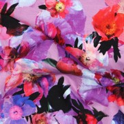 FRENCH TERRY DIGITAAL BLOEMEN LAVENDEL (thumbnail) #2